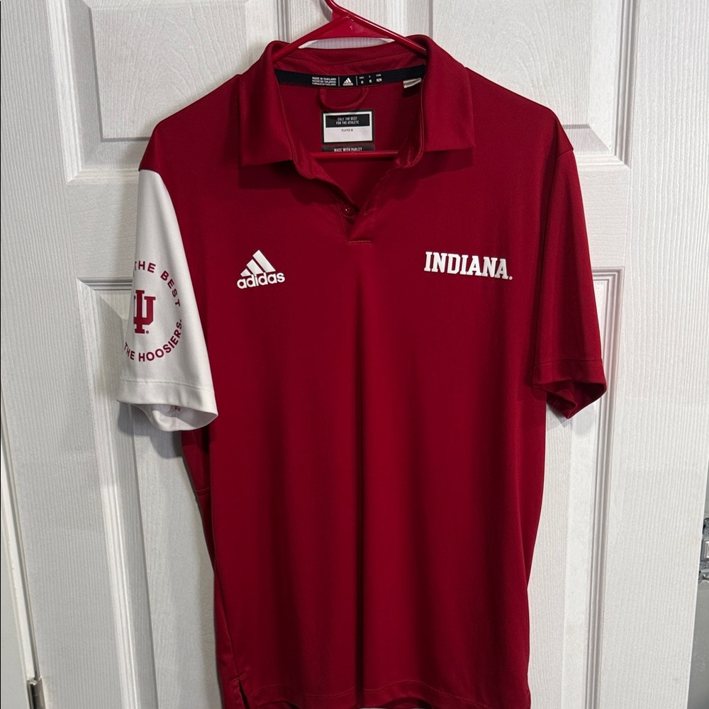 Adidas Indiana Crimson Polo Shirt